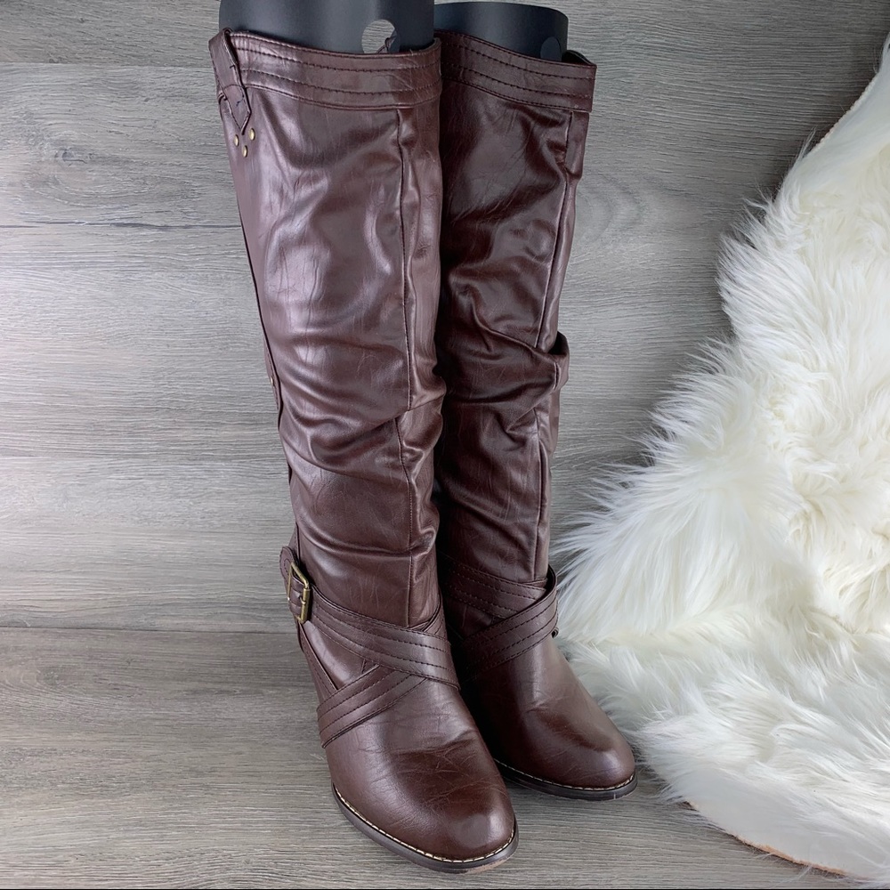 Rampage “Illinois” Knee Boots Pull-On Size 9M
